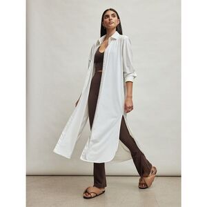 NWT Carbon38 Button Up Oversized Tunic Dress